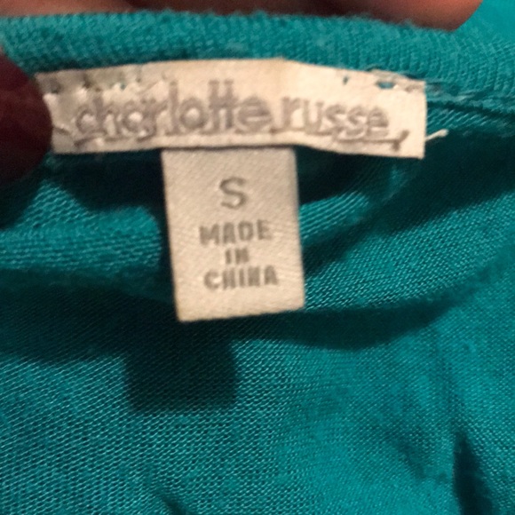 Turquoise sequin summertop - Picture 4 of 4